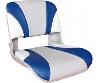 Bootssitz Luxus 50X46X48 cm Weiß/Blau