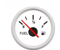 Indicatore di Carburante 0-190 ohm Bianco