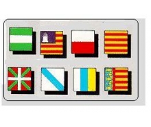 Bandeiras Comunidades Autônomas para Nautica