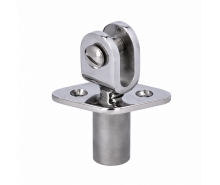 Metal end fittings for Bimini tops