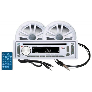 Pacchetto Lettore Digitale Boss Media 2 Altoparlanti Boss MR6w