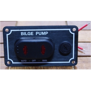 Panel Bomba de Achique Estanco Horizontal Auto-Off-ON