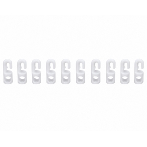 LIROS Nylonhaken für Zeisinge 4 mm · 10 Stück