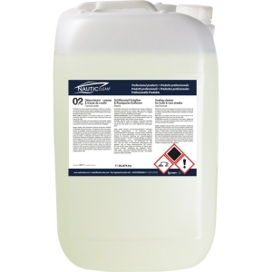 Dérouillant et blanchissant pour coque NAUTICCLEAN 02 25 Lt.