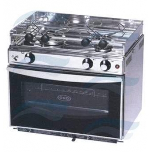 Küche mit Backofen Inox + Grill ENO
