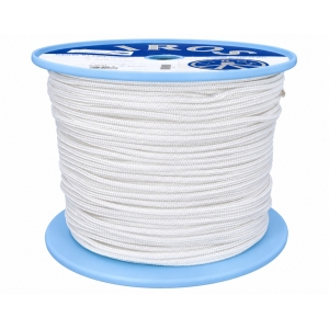 LIROS Motorstarterleine 5 mm weiß, 250 m Spule