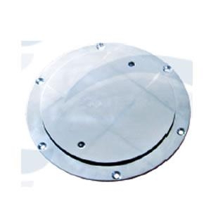 Registro Circular Inox 124 mm