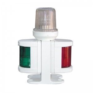 Navigationslichter-Kit, CLASSIC12, Backbord, Steuerbord und 360º, Farbe Weib Lalizas