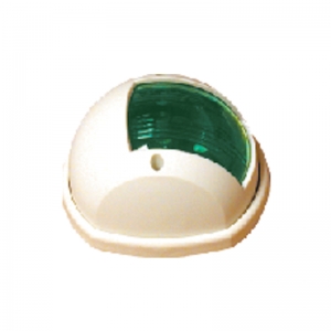 Luz de Navegação, CYCLIC 12, Estibordo Verde, 112,5°, com caixa branca, Lalizas