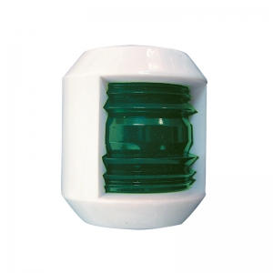 Luz Navegacion, Junior 7, Estribor, 112,5 °, con carcasa Blanca, Lalizas