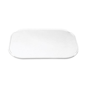 Tampo de mesa retangular, Polyeth. 500x700mm, Branco Nuova Rade