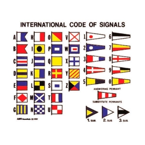 Maritimer Signalcode Nuova Rade