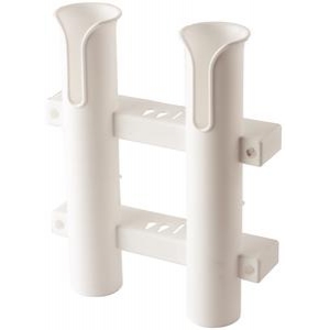 Suporte de cana, fixo, branco, 2 canas, Seadog