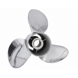 Hélice Solas Amita Inox Johnson–Evinrude–BRP 150–250 HP 4T · Ø 14″ · 21P LH · 15 estrías + kit 37950175