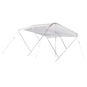 Toldo Bimini Alumínio Branco Ocean 130 cm 140 Alto