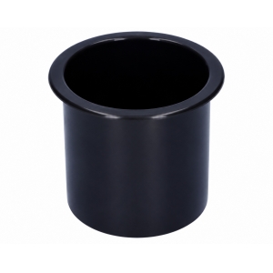 Portavasos empotrable ABS 3″ x 3″ negro IMNASA