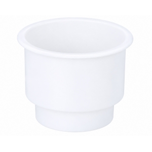 Portavasos empotrable ABS 3¼″ x 4″ blanco IMNASA
