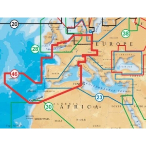 Navionics Gold XL9 46XG P.IBERICA-FRANC-CERDEÑA...