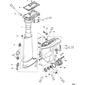 6-812947001 - Junta cabeza motor