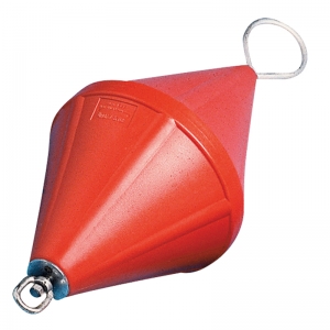 Boya de Amarre Bicónica 66cm Naranja Con Anilla Nuova Rade