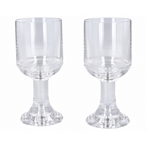 Verres à eau/vin démontables 300 ml 2 pièces IMNASA