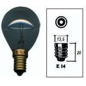 Bombilla Esferica E14 12V-40W