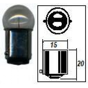 Bombilla Casquillo BA15d 24V-15W