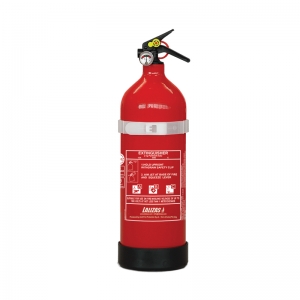 Extintor de pó 2kg, MED (EN,ES,HR) 13A 89B C LALIZAS