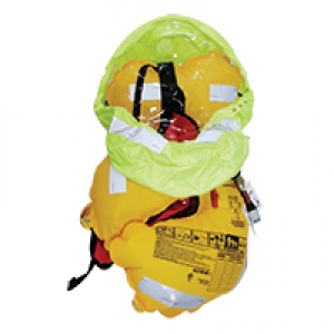 Chaleco Hinchable Adulto SOLAS Lamda 330 Nw con Capucha Lalizas