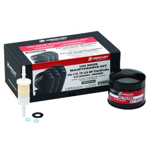 Kit d'entretien Mercury 100 heures F75-115 hp (1.7L) 8M0097856