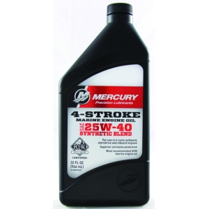 Óleo Mercury 4 Tempos 25W-40 Synthetic 1 litro