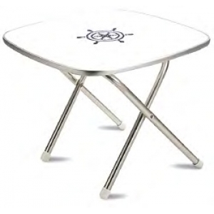 Mesa plegable Marathon cuadrada Forma Marine superficie antihumedad 610 x 610 mm