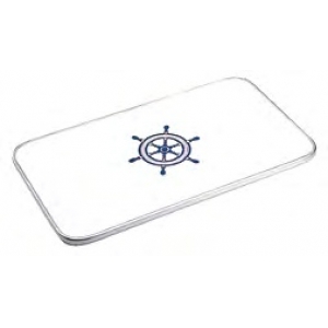 Tampo de mesa em melamina Forma Marine 410 x 700 mm