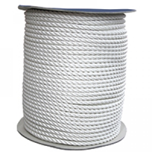 Bobina cabo Fondeo 3 hebras 24mm 100mt blanco Lalizas
