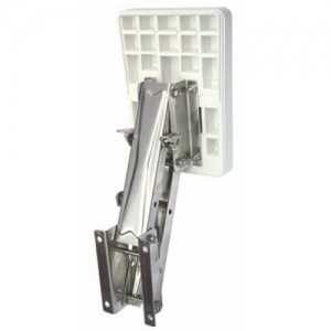 Soporte Fueraborda Auxiliar Basculante Inox 23 Kg Pvc-2 Ajustes Lalizas