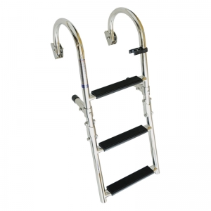 Escada para barco 1120 mm x 250 mm 5 degraus Lalizas