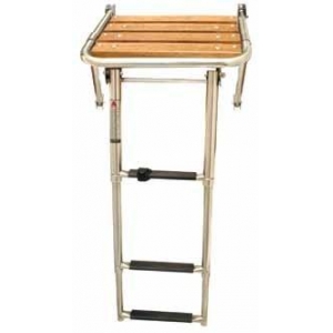 Lalizas Platform Telescopic Ladder