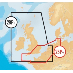 Navionics Platinum XL3 (UK Sur - Hamburg)