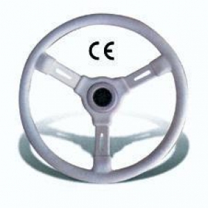 Riviera 350 mm White Classic Steering Wheel Boat