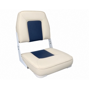 Asiento 430X520mm blanco azul