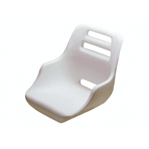 Asiento Admiral 435x490x500mm Polietileno Blanco