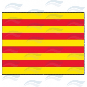 Bandera Cataluña 30x20