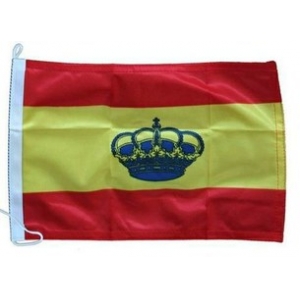 Bandera España con Corona 100x70