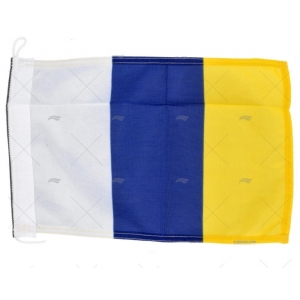 Bandera Islas Canarias 45x30cm