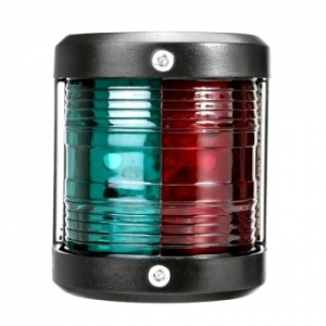 Luz Navegacion LED Bi-color Carcasa Negra