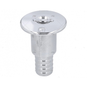 Boca de Llenado Laton Cromado Aguas Sucias Ø 38 mm Foresti