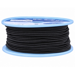 Elastische Bootsleine 4 mm, 100 m, schwarz LIROS