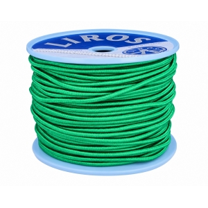 Elastisches Bootsseil 6 mm, 100 m, grün LIROS