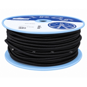 Marine shock cord 8 mm, 100 m, black LIROS