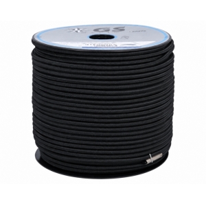 5 mm black marine elastic shock cord, 100 m, IMNASA